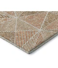 Addison Mayfield Orange AMF618 - 8ft. Round Rug