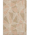 Addison Mayfield Orange AMF618 - 8ft. Round Rug