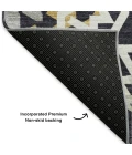 Addison Mayfield Black AMF619 2ft. 3in. x 7ft. 6in. Rect. Rug