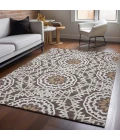 Addison Mayfield Brown AMF619 8ft. x 10ft. Rect. Rug
