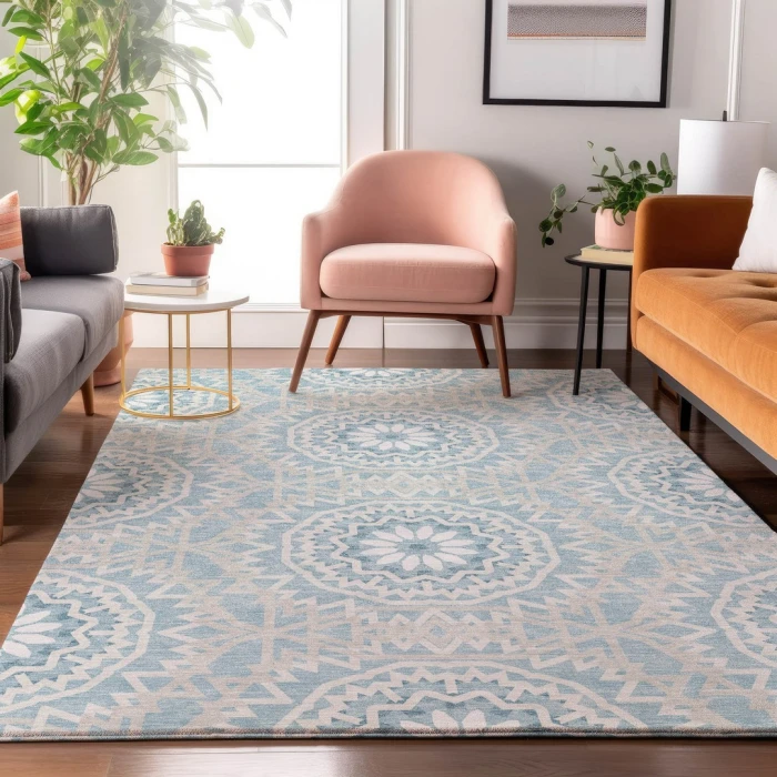 Addison Mayfield Blue AMF619 8ft. x 10ft. Rect. Rug