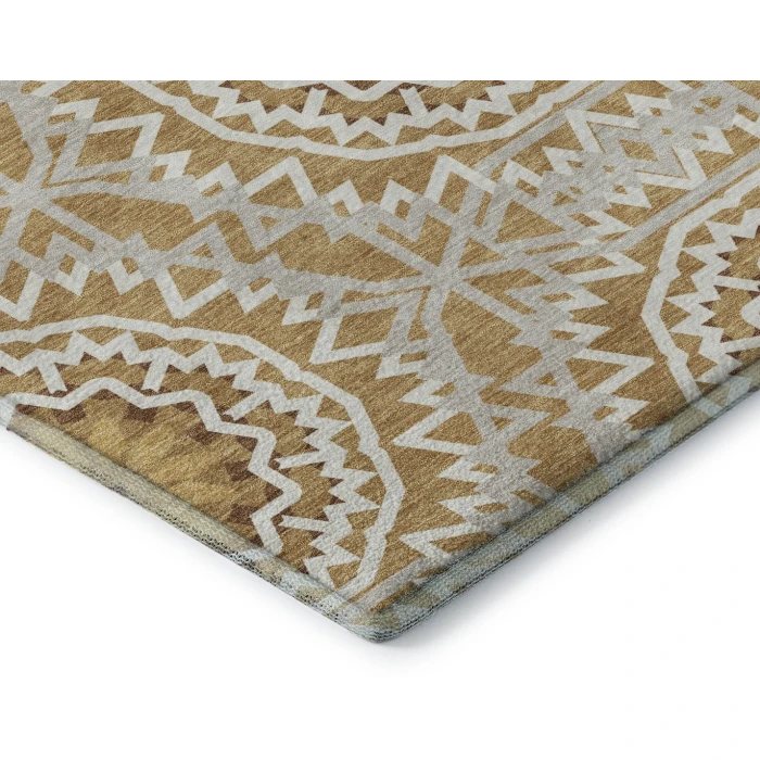 Addison Mayfield Gold AMF619 2ft. 3in. x 7ft. 6in. Rect. Rug