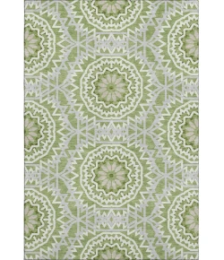 Addison Mayfield Green AMF619 - 8ft. Round Rug