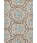 Addison Mayfield Brown AMF619 - 8ft. Round Rug