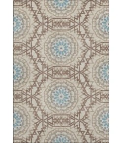Addison Mayfield Brown AMF619 - 8ft. Round Rug