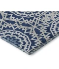 Addison Mayfield Blue AMF619 - 8ft. Round Rug
