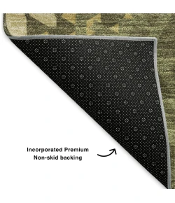 Addison Mayfield Green AMF619 2ft. 3in. x 7ft. 6in. Rect. Rug