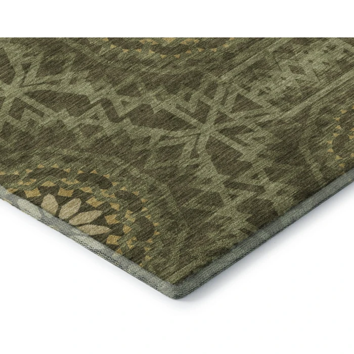 Addison Mayfield Green AMF619 2ft. 3in. x 7ft. 6in. Rect. Rug