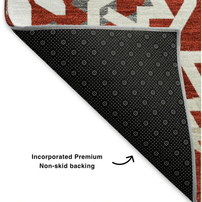 Addison Mayfield Red AMF619 5ft. x 7ft. 6in. Rect. Rug