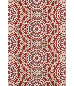 Addison Mayfield Red AMF619 5ft. x 7ft. 6in. Rect. Rug