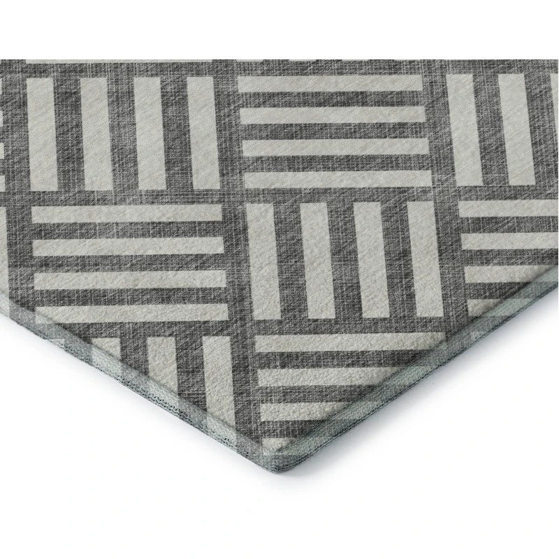 Addison Mayfield Gray AMF620 - 8ft. Round Rug