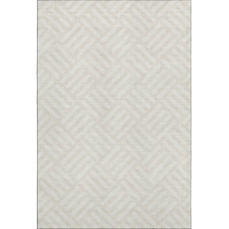 Addison Mayfield Ivory AMF620 - 8ft. Round Rug