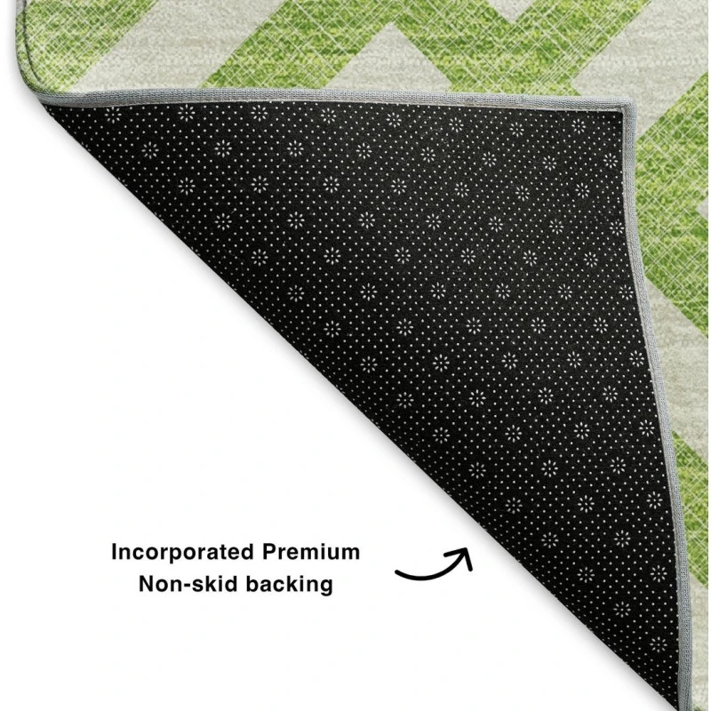 Addison Mayfield Green AMF620 2ft. 3in. x 7ft. 6in. Rect. Rug