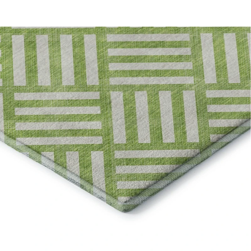 Addison Mayfield Green AMF620 2ft. 3in. x 7ft. 6in. Rect. Rug