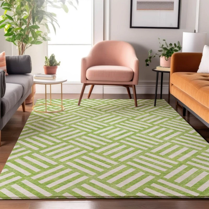 Addison Mayfield Green AMF620 2ft. 3in. x 7ft. 6in. Rect. Rug