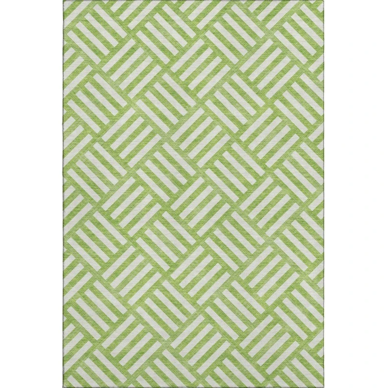 Addison Mayfield Green AMF620 2ft. 3in. x 7ft. 6in. Rect. Rug