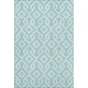 Addison Mayfield Teal AMF621 - 8ft. Round Rug