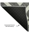 Addison Mayfield Black AMF621 2ft. 3in. x 7ft. 6in. Rect. Rug