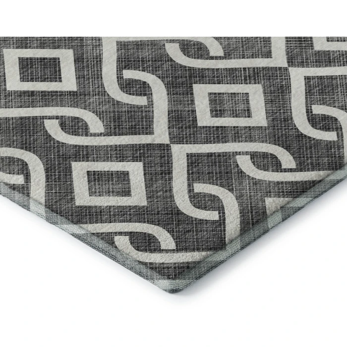 Addison Mayfield Black AMF621 2ft. 3in. x 7ft. 6in. Rect. Rug
