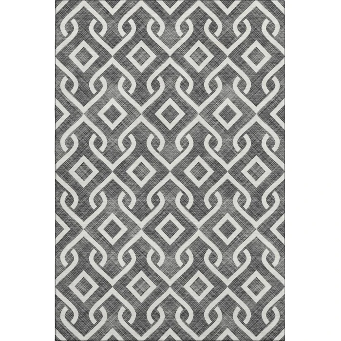 Addison Mayfield Black AMF621 2ft. 3in. x 7ft. 6in. Rect. Rug