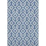Addison Mayfield Blue AMF621 - 8ft. Round Rug