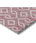Addison Mayfield Pink AMF621 - 8ft. Round Rug