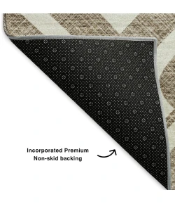 Addison Mayfield Brown AMF621 8ft. x 10ft. Rect. Rug