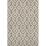 Addison Mayfield Brown AMF621 - 8ft. Round Rug