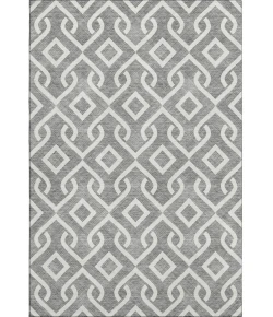 Addison Mayfield Gray AMF621 - 8ft. Round Rug