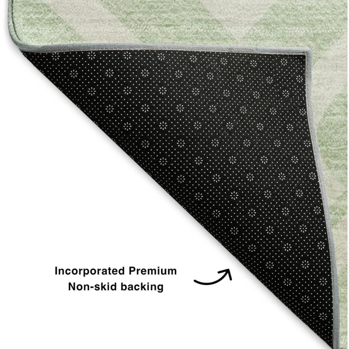 Addison Mayfield Green AMF621 2ft. 3in. x 7ft. 6in. Rect. Rug