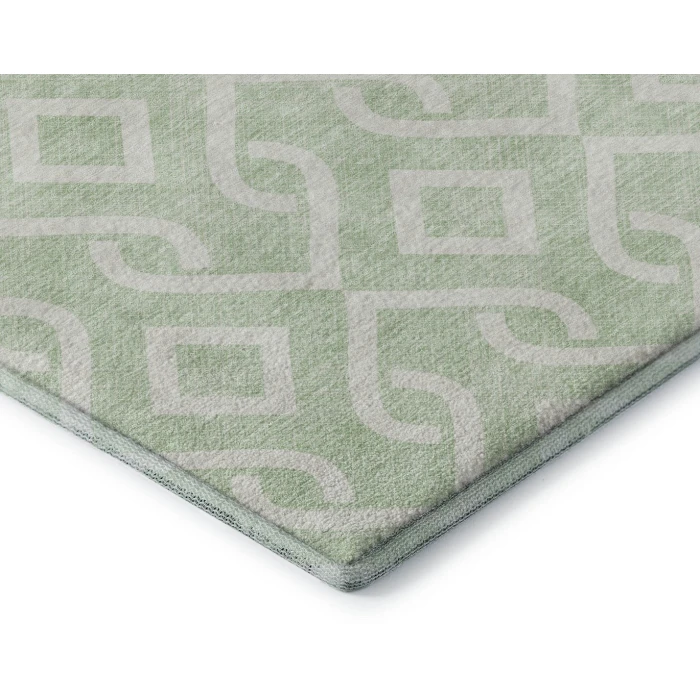 Addison Mayfield Green AMF621 2ft. 3in. x 7ft. 6in. Rect. Rug