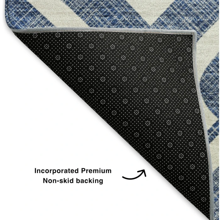 Addison Mayfield Blue AMF621 8ft. x 10ft. Rect. Rug