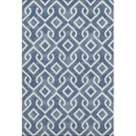 Addison Mayfield Blue AMF621 - 8ft. Round Rug