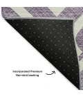 Addison Mayfield Purple AMF621 - 8ft. Round Rug
