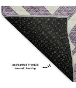 Addison Mayfield Purple AMF621 2ft. 3in. x 7ft. 6in. Rect. Rug
