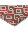 Addison Mayfield Red AMF621 - 8ft. Round Rug