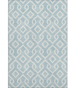 Addison Mayfield Blue AMF621 - 8ft. Round Rug
