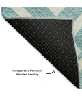 Addison Mayfield Teal AMF621 2ft. 3in. x 7ft. 6in. Rect. Rug