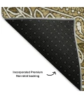 Addison Mayfield Brown AMF623 - 8ft. Round Rug
