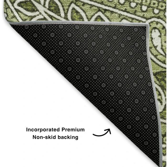 Addison Mayfield Green AMF623 9ft. x 12ft. Rect. Rug
