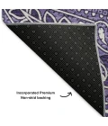 Addison Mayfield Purple AMF623 - 8ft. Round Rug