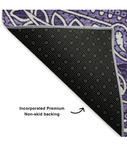 Addison Mayfield Purple AMF623 8ft. x 10ft. Rect. Rug
