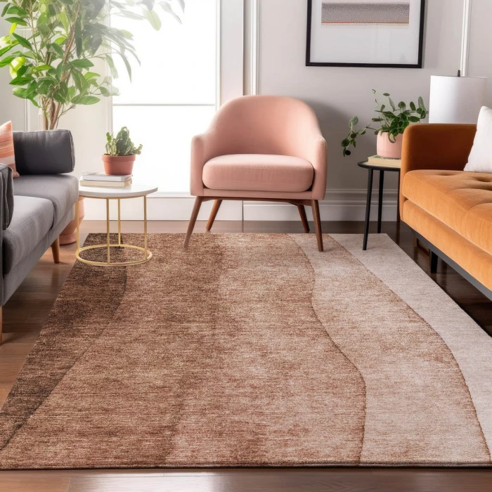 Addison Mayfield Brown AMF625 2ft. 3in. x 7ft. 6in. Rect. Rug