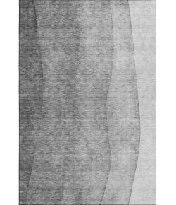 Addison Mayfield Gray AMF625 - 8ft. Round Rug