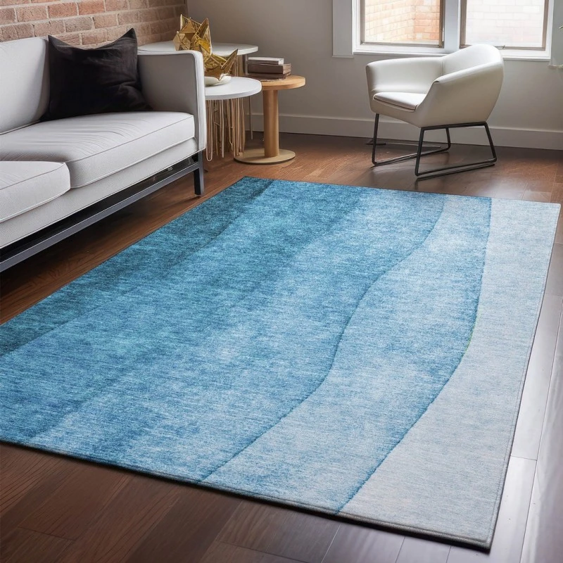 Addison Mayfield Teal AMF625 2ft. 3in. x 7ft. 6in. Rect. Rug
