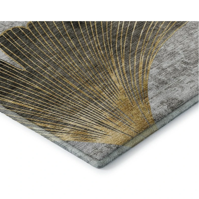 Addison Mayfield Gray AMF626 - 8ft. Round Rug