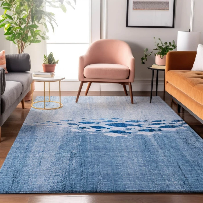 Addison Mayfield Blue AMF627 5ft. x 7ft. 6in. Rect. Rug