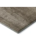 Addison Mayfield Brown AMF627 - 8ft. Round Rug