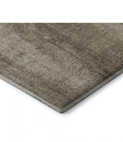 Addison Mayfield Brown AMF627 - 8ft. Round Rug