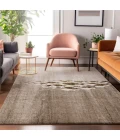 Addison Mayfield Brown AMF627 - 8ft. Round Rug